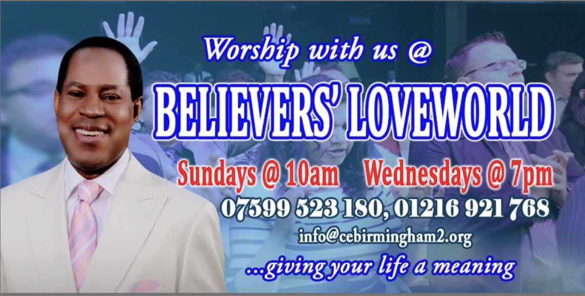 Loveworld Birmingham Central tweet media