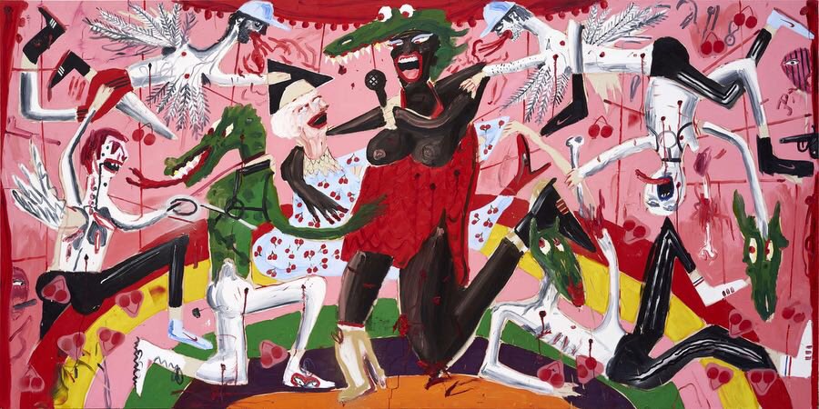 YoWAASTAA's tweet photo. The outrageous, stunning and satirical painter #dalelewis exploring the violence, crime, drugs and callousness seen growing up in London https://t.co/0b5K0Y6YGl
