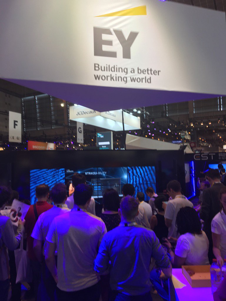 #VivaTech French team doing great job at VivaTech conference.  Lots of energy. <a href="/EYnews/">EY</a>