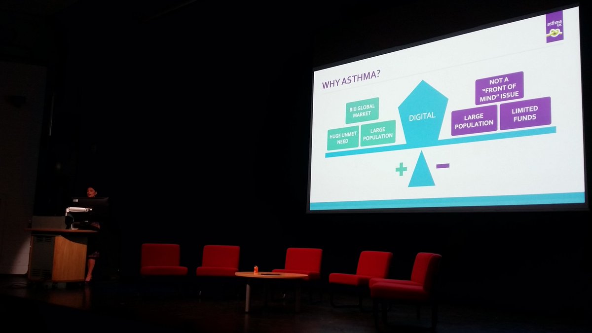 MedCityHQ's tweet photo. No emotional "punch" + limited funds makes @asthmauk job difficult. #Healthtech is crucial! Kay Boycott #HTInnovators #LTW https://t.co/9yBqWKBHeM