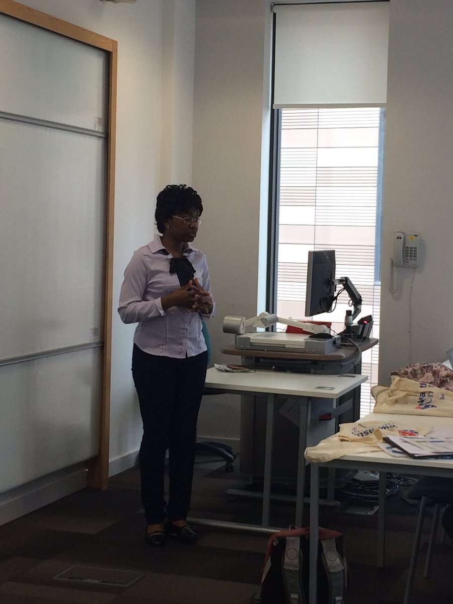 BobNewbery's tweet photo. Ernestine Ning talking about spinning out new farms by students in Cameroon #REC15 and intention action gap @cretweeting @kiteresearch https://t.co/6dzzj8LLlo