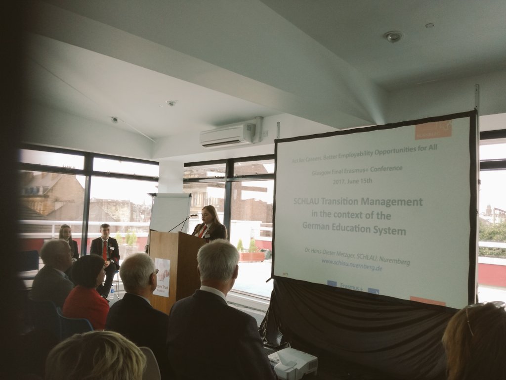 #Proud of <a href="/YE_Scotland/">Young Enterprise Scotland</a> <a href="/LochendHigh/">Lochend Community High School</a> #YESAlumni students hosting <a href="/EUErasmusPlus/">Erasmus+</a> Conference in #Glasgow sharing learning from #Nuremberg