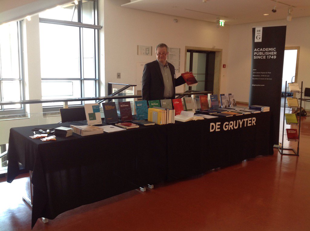 dgb_philosophy's tweet photo. Wir freuen uns, Sie an unserem Stand zu begrüßen! #Hegel2017 https://t.co/3z4Tn8t2ut