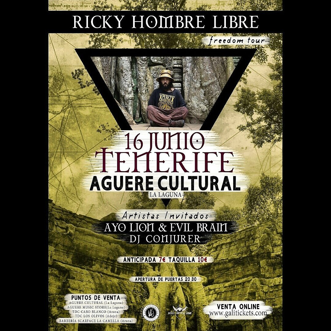 RickyLibre's tweet photo. Tenerife!! Último día para pillar las entradas anticipadas aquí:
https://t.co/nG0SPr7cNC https://t.co/P46u9EMy9c