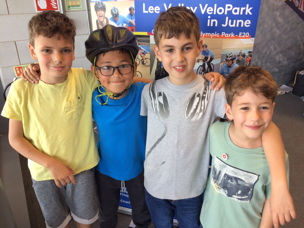 HCC_UCLH's tweet photo. Showcasing #Cyclotopia - a perfect day for #Kids! Thanks again @LeeValleyVP & @MarkColbourne and our supporters @HCC_UCLH & @Breathingmatter https://t.co/01xfj9QHy7
