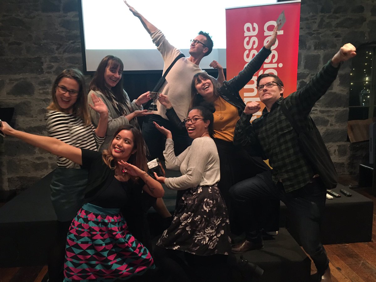 #winners #humble #stayewoke Thanks <a href="/DsgnAssemblyNZ/">Design Assembly NZ</a> for a great night