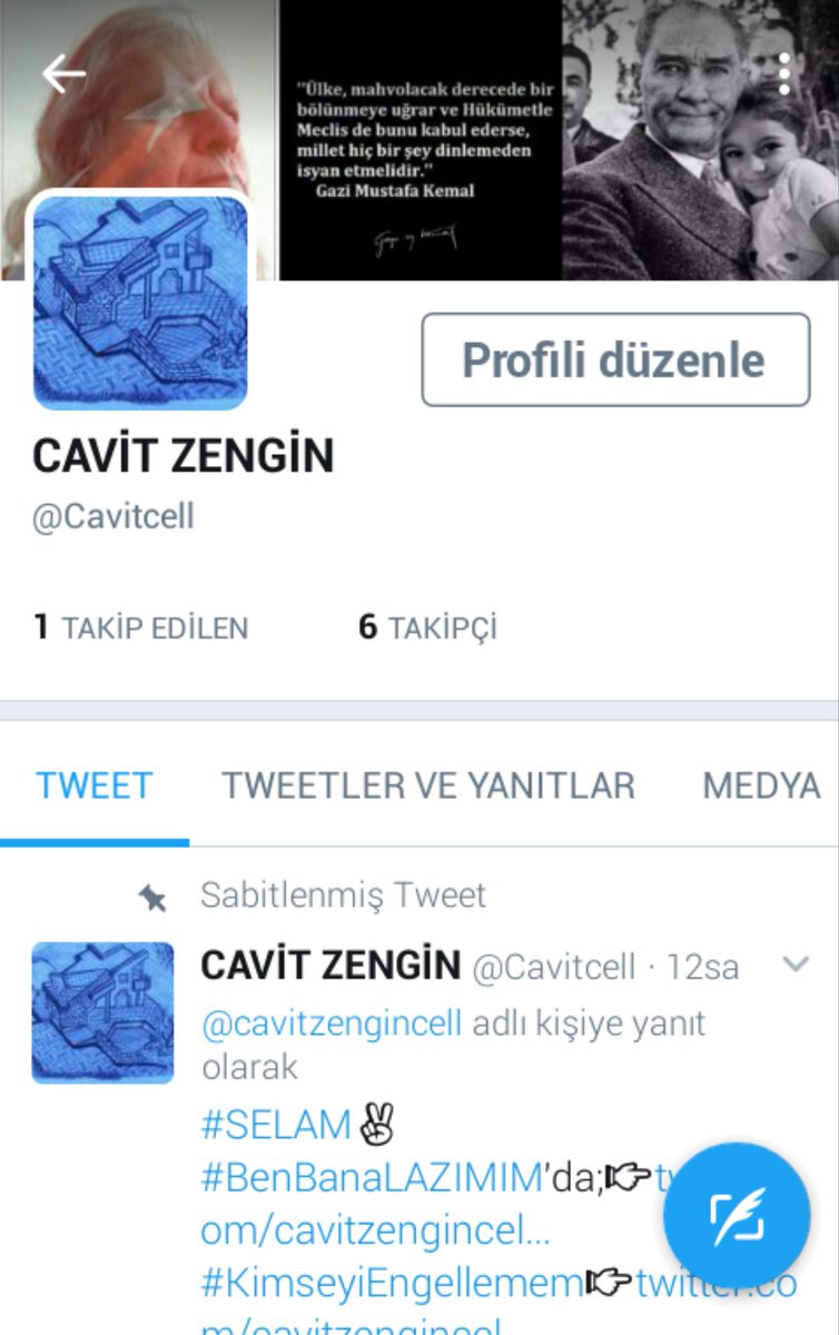 cavitzengincell's tweet photo. @Cavitcell @EvitanNeslihan CAVİT ZENGİN
@cavitzengincell
#3Nisan2015
#CavitZENGİNcell
👆
#CavitZENGİN
👇
CAVİT ZENGİN
@Cavitcell
#14Mayıs2017
#Cavitcell
#SELAM👇#İlkTWİT https://t.co/dzurBgEI44