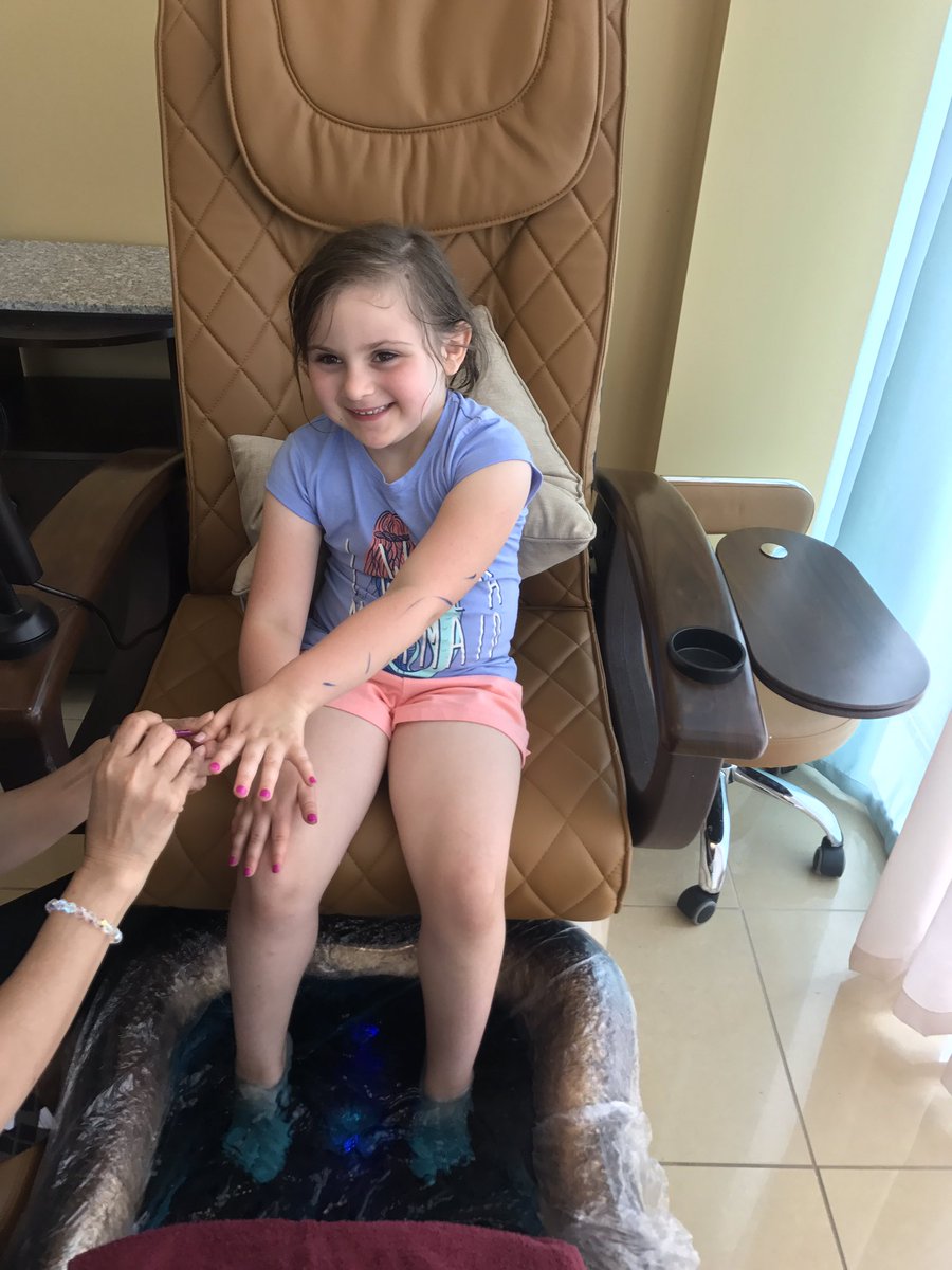 abbeesarmee's tweet photo. Had a rough time recovering this time with a lot of spasms that I have never had before.  Nothing that getting my nails done can't fix! https://t.co/1BL7XrgkTL