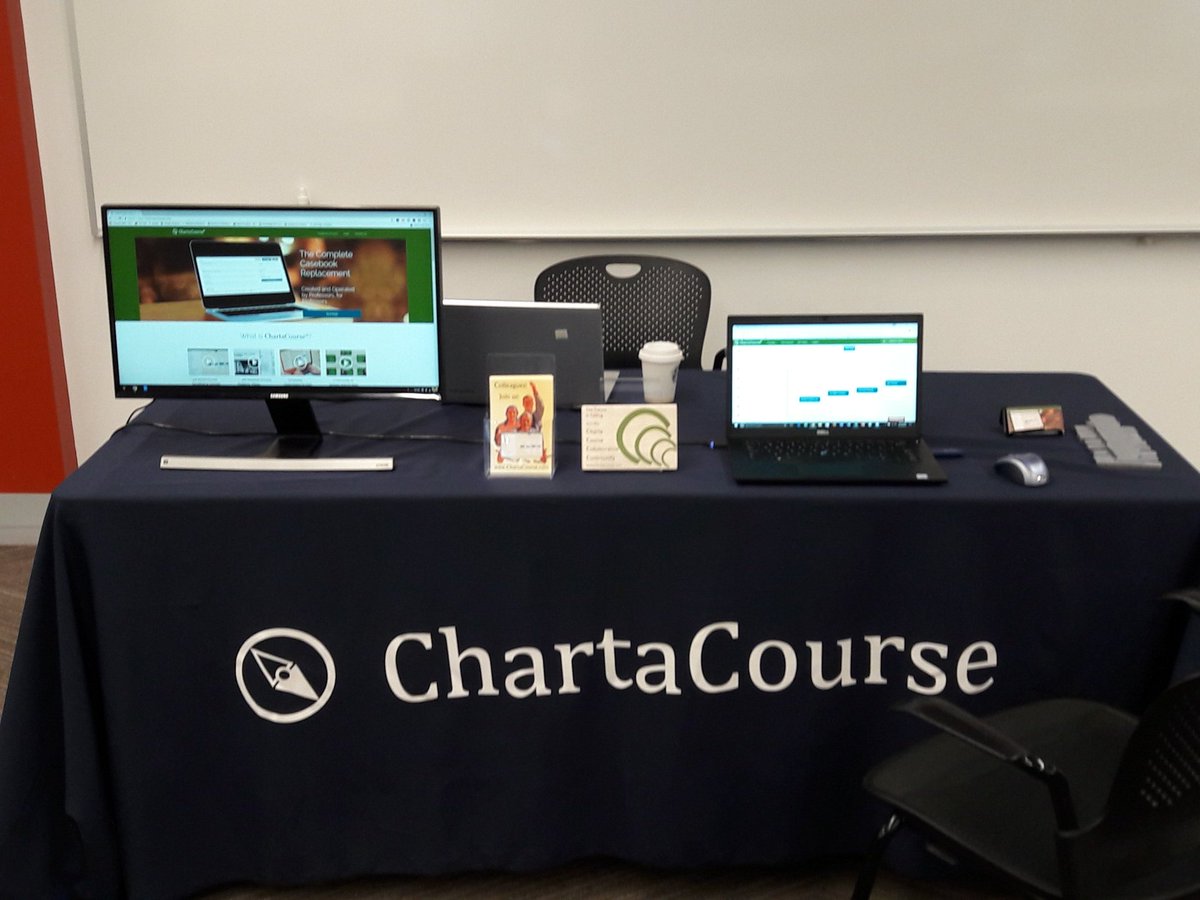 chartacourse's tweet photo. #ChartaCourse at #CALIcon17 ! https://t.co/8qnqWLgy7L
