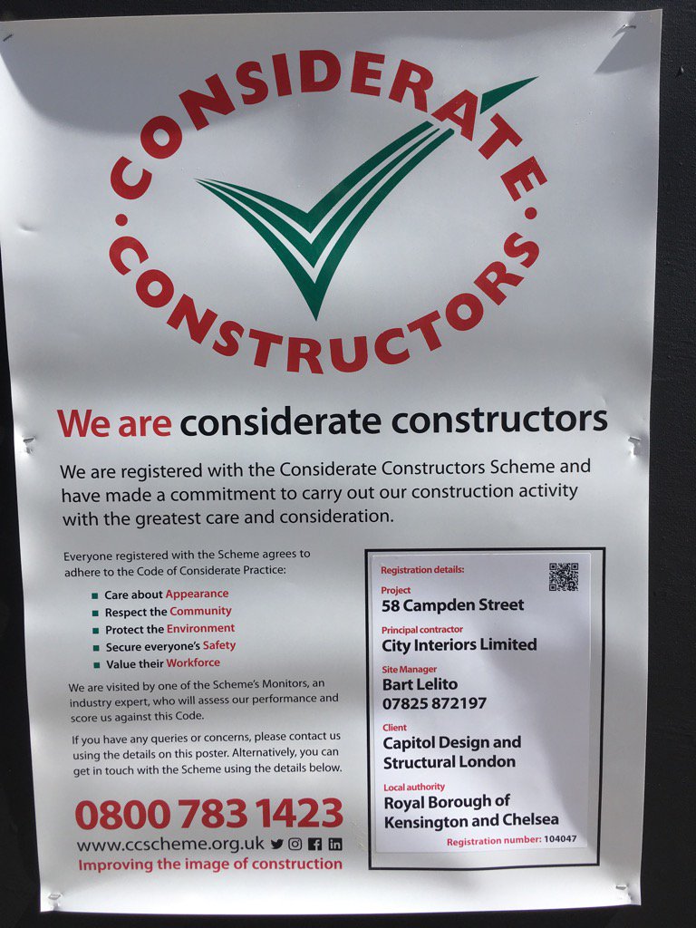 SayNOtoNuisance's tweet photo. Yet another "considerate" + "respect[ful]" @CCScheme site requiring enforcement action #PerformanceFail #NoSurprises https://t.co/W5XYxjNQdJ