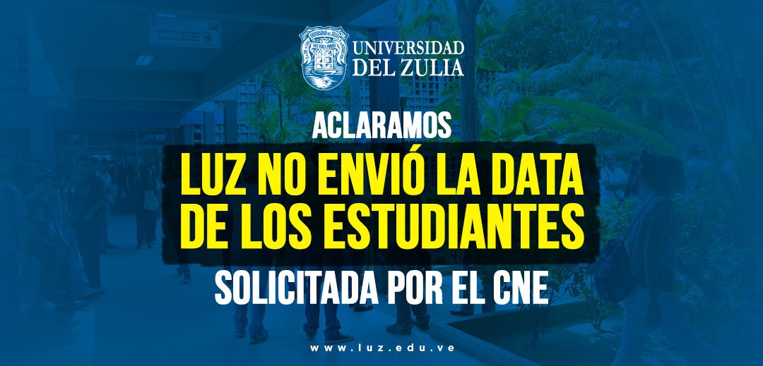 LUZadn's tweet photo. Una data desactualizada se presume fue enviada por el MPPEUCT y OPSU al CNE sin autorización de la universidad. https://t.co/rPgjfXbvLH