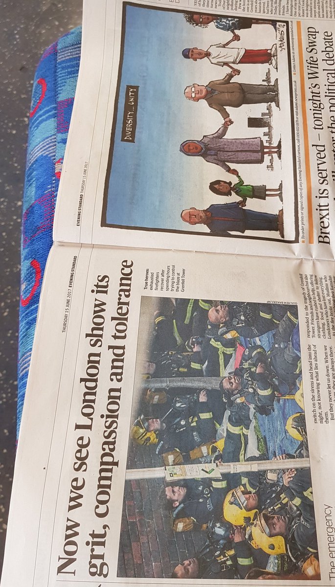 Shamshia1's tweet photo. This sums us Londoners up well @standardnews #DiversityUnity https://t.co/ENmIMENupi
