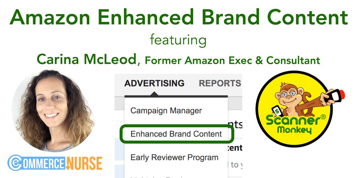 scannermonkeys's tweet photo. Enhanced Brand Content Details With the “eCommerce Nurse”, Carina McLeod
Former Amazon Retail Specialist.
Register:
https://t.co/43wKLSYd00 https://t.co/6PmZ40BBJV