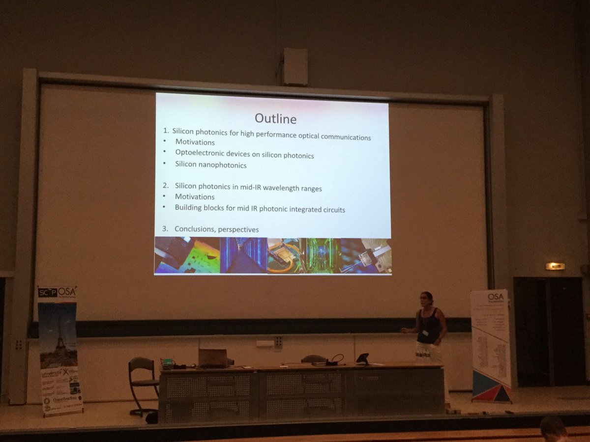 "Silicon Photonics for high performance optical communications and sensing applications" by Dr Marris-Morini <a href="/IONS_P17/">IONS Paris 2017</a> #IONSParis2017