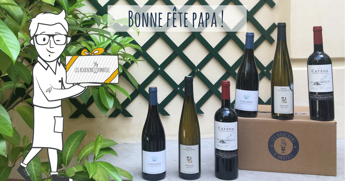 LBAnatole's tweet photo. #fetedesperes
Offrez-lui la découverte de vins hors des sentiers battus ! 
Pensez à la carte cadeau @LBAnatole !🎁👇
https://t.co/d7CXC4958F https://t.co/yVlod7BnJ9