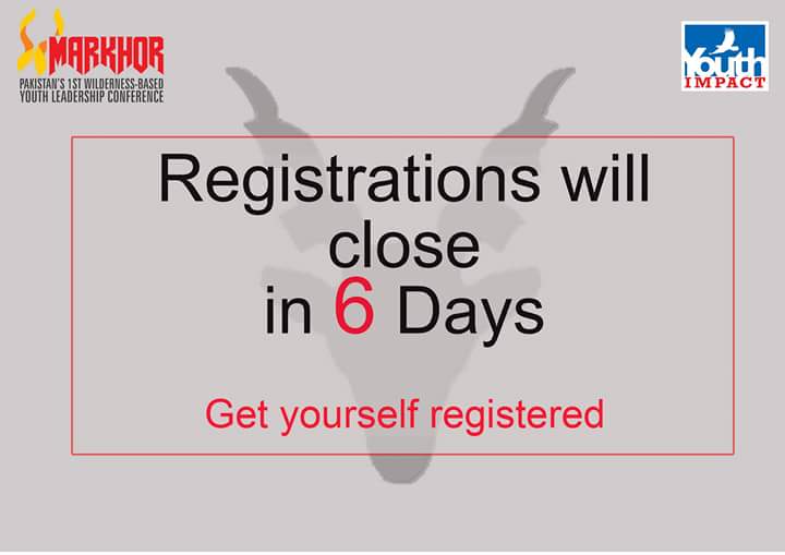 YouthImpact_'s tweet photo. Register here: https://t.co/GO0TDrue04
#Markhor17 
#LightsCameraImpact
#MarkhorGoesGlobal https://t.co/65uePRXFxf