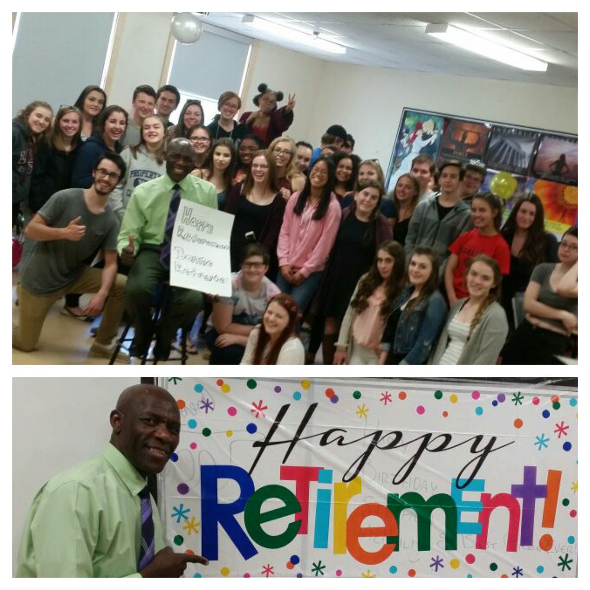 denikedave's tweet photo. Happy retirement Monsieur Mukuna Lunda! https://t.co/Bqu9zRM8K2