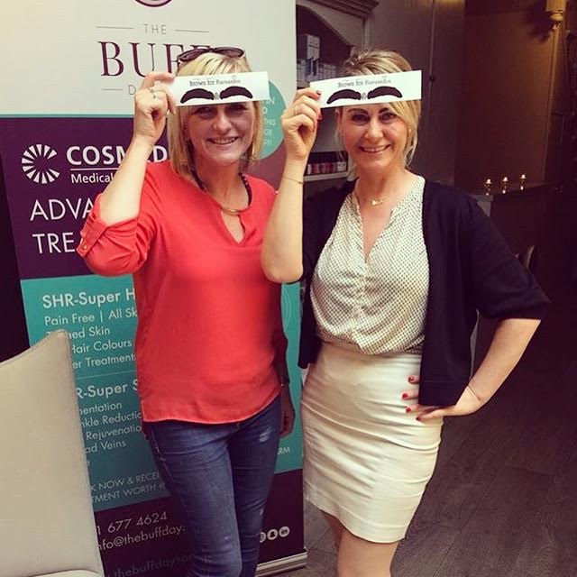 TheBuffDaySpa's tweet photo. We are SO happy to support @Barnardos_IRL #BrowsforBarnardos! @Saharauae from Barnardos got her brow on with @Adonoghue31 yesterday ππ https://t.co/gEwZSagZxT