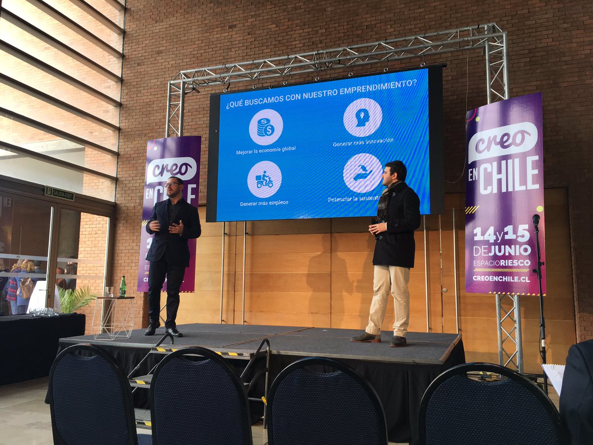 GarageUAI's tweet photo. 🔴 AHORA | @beelivery_cl @AlumniUAI @NegociosUAI presenta en #SaladelasExperiencias @creoenchile @UAI_CL https://t.co/ysO4b16E1z