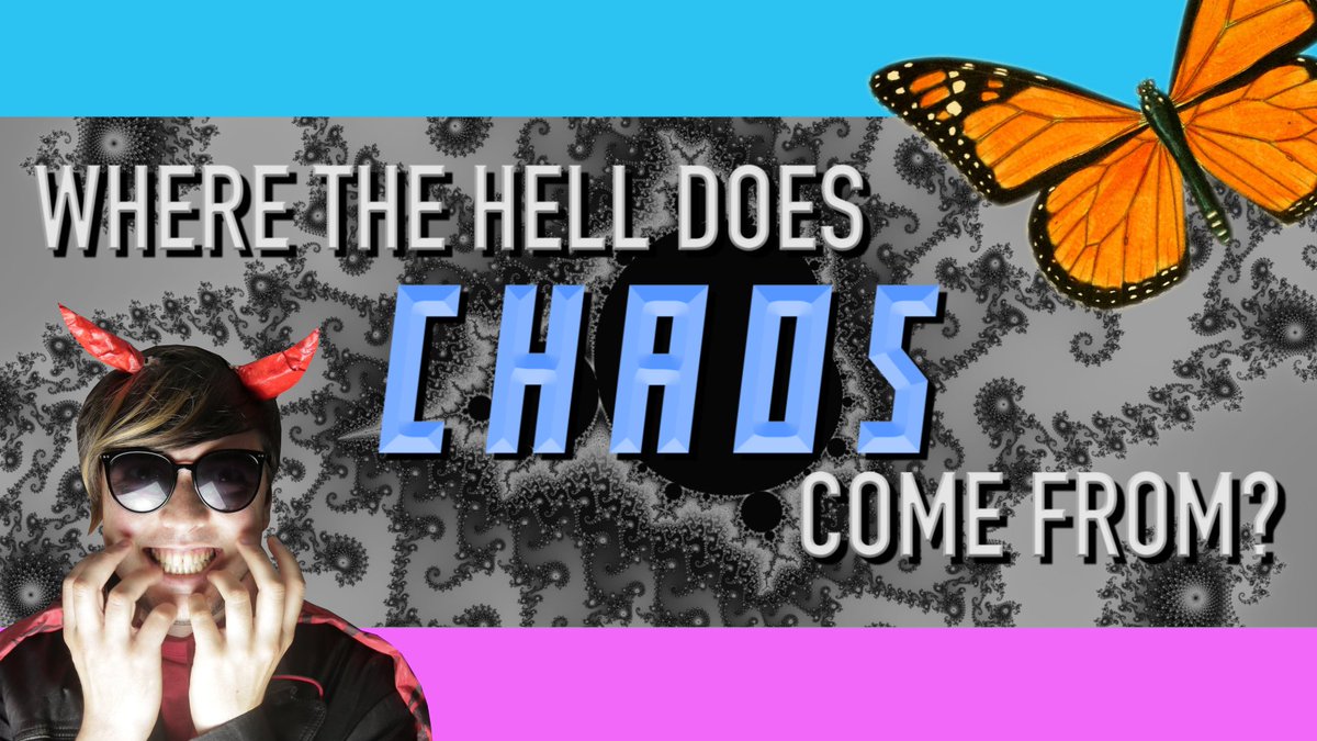 whycomplex's tweet image. Could we eventually see into the future using science? 🔮 
Let's ask Chaos Theory: youtu.be/Wp4i2ZhxpFE