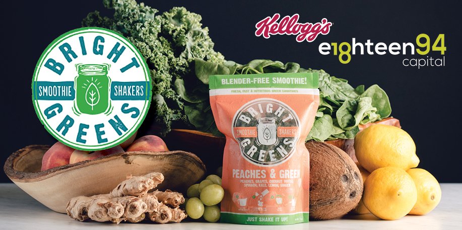 Kellogg Company (@kelloggcompany) on Twitter photo Eighteen94 VC is proud to partner w/ <a href="/bright_greens/">Bright Greens</a>, maker of delicious frozen smoothie cubes. bit.ly/2t6mJ1i Eighteen94 VC is proud to partner w/ <a href="/bright_greens/">Bright Greens</a>, maker of delicious frozen smoothie cubes. bit.ly/2t6mJ1i