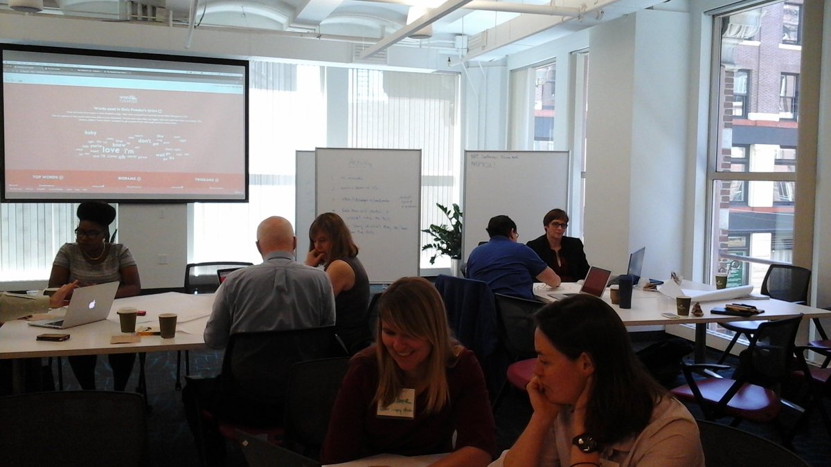 GAPLabProject's tweet image. More scenes from today's #DataBasic #focusgroup!  @gregjpalmer @kanarinka @rahulbot @Deborah909 #nptech #nonprofit #data @npc_life