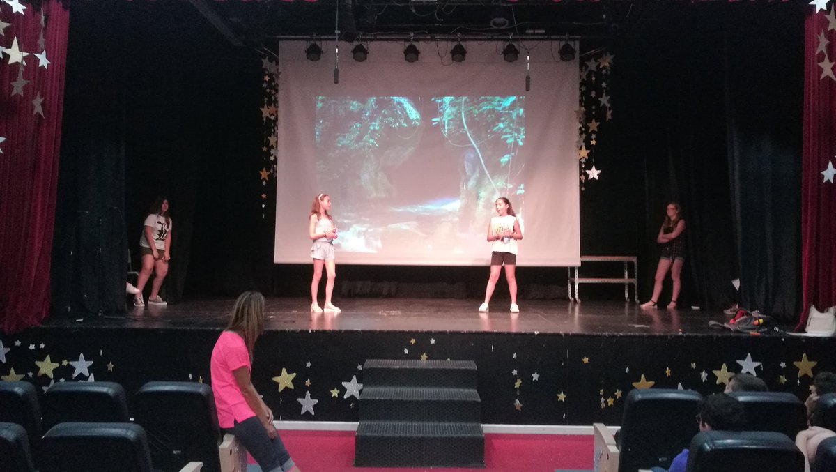 Preparando el teatro (pequeño spoiler). #GraduacionGM2017