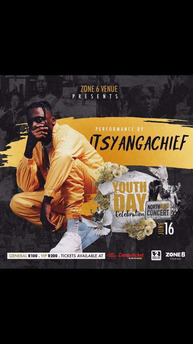 IamVuvu710's tweet photo. Venue: @Zone6Venue 
Time: 14:00
Dress code: School Uniform 
Event: #YDC2017Soweto https://t.co/eYuMan283J