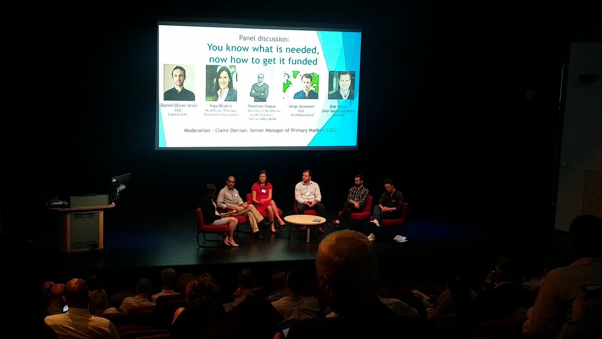 MedCityHQ's tweet photo. .@NoomanHaque @SVB_Financial: Our life sciences and tech investors want genuinely disruptive tech #HTinnovators https://t.co/GsVvKRCHTj
