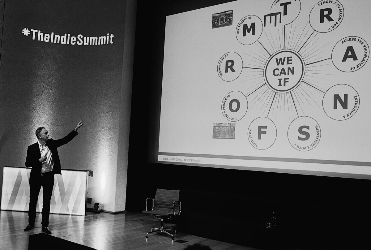 ChallengerProj's tweet photo. .@eatbigfish sharing the Can-If Map and how #challengerbrands turn limitations into opportunities at #TheIndieSummit https://t.co/GZGp9LaiMh