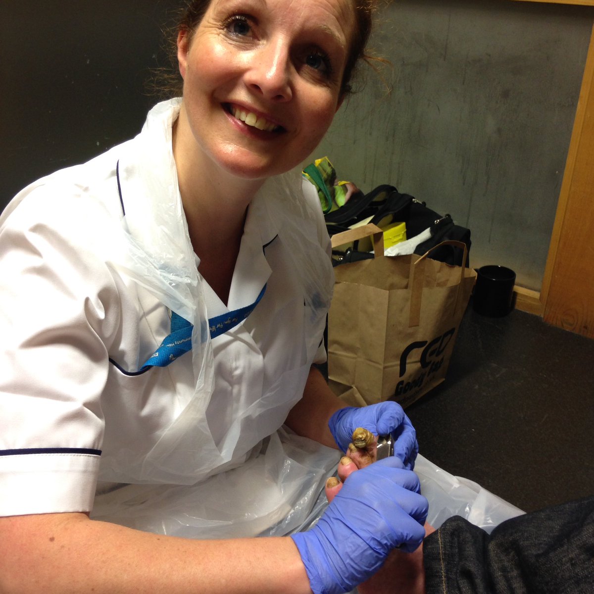 Lyndadexter2's tweet photo. @gailfort1 @lch_engage Men's health week at The Crypt!
LCH podiatry #taking care to where the people are#walking on air. https://t.co/geddenlaAj