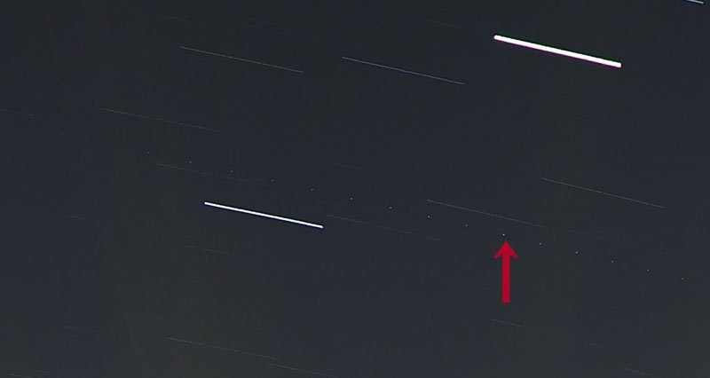 unya41447845's tweet photo. ASTRO Hの軌跡。わかっていて見ないと航空機と
勘違いしそう。
#ASTROH https://t.co/bWtv4opfXK