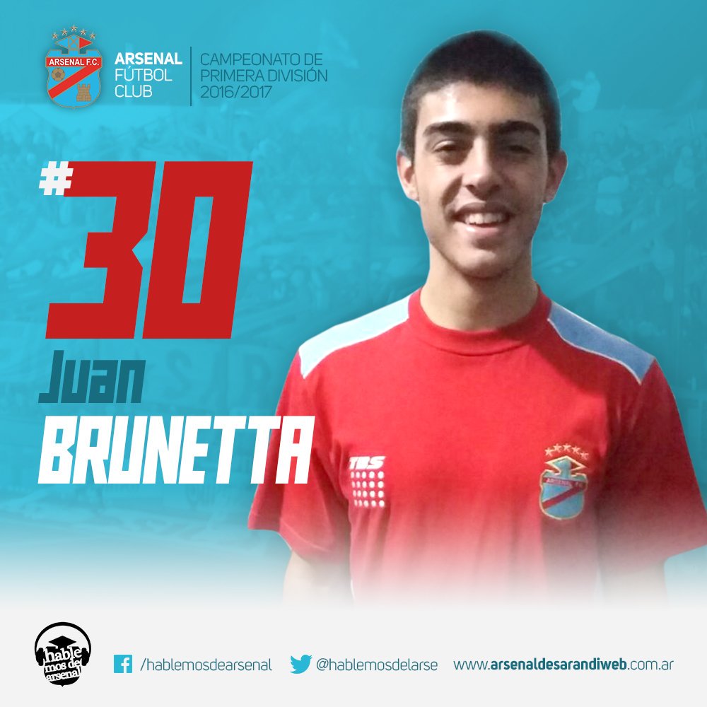 anderbatist's tweet photo. Tem em Juan Brunetta (meio-campo), a esperança de gols no time. Ele é artilheiro da equipe no Argentino com 4 gols.
#ArsenalARG https://t.co/eSXlkG6M3J