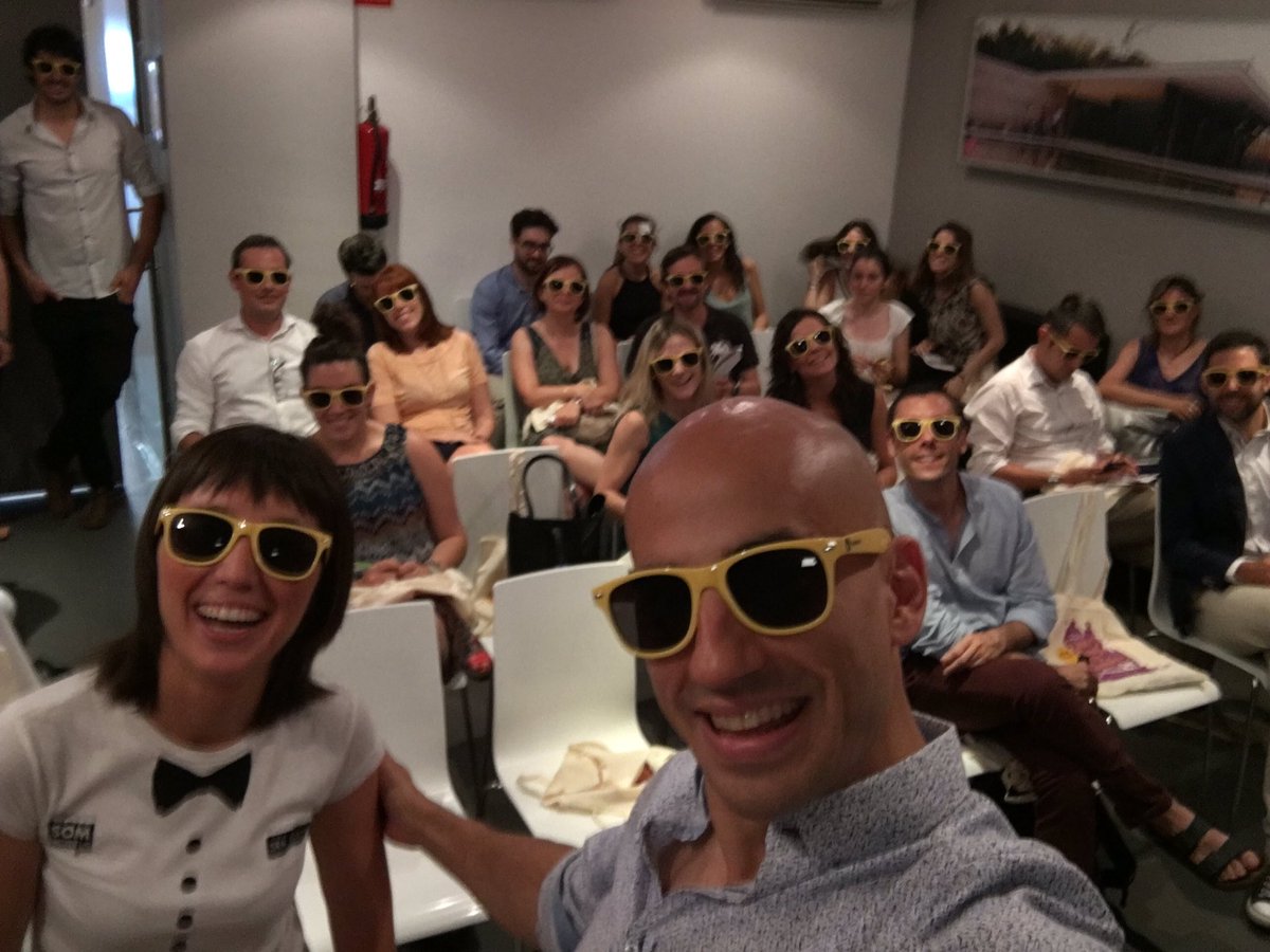 MyHappyForce's tweet photo. Así terminamos todos en #eHotelExperts después de nuestra presentación con @SomHotels 😎🎉¡gracias por invitarnos! https://t.co/iRgedSBcCR