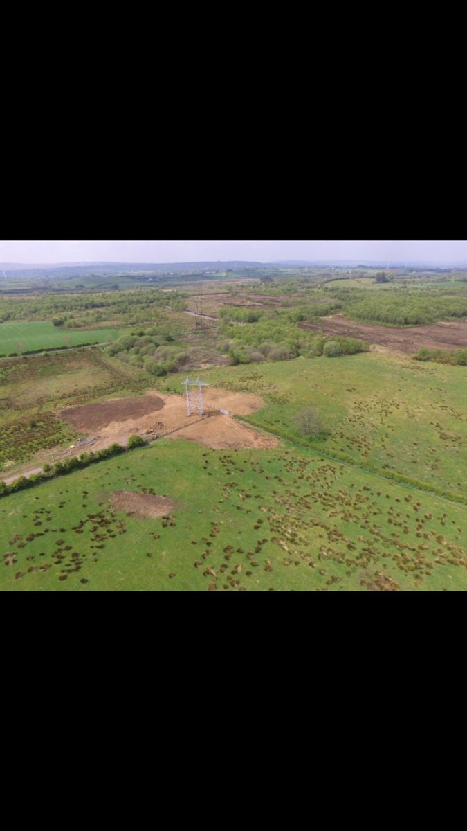 TLI Group delivering a new build 110kV line for Northern Ireland Electricity Networks #teamwork <a href="/NIElectricity/">NIE Networks</a>