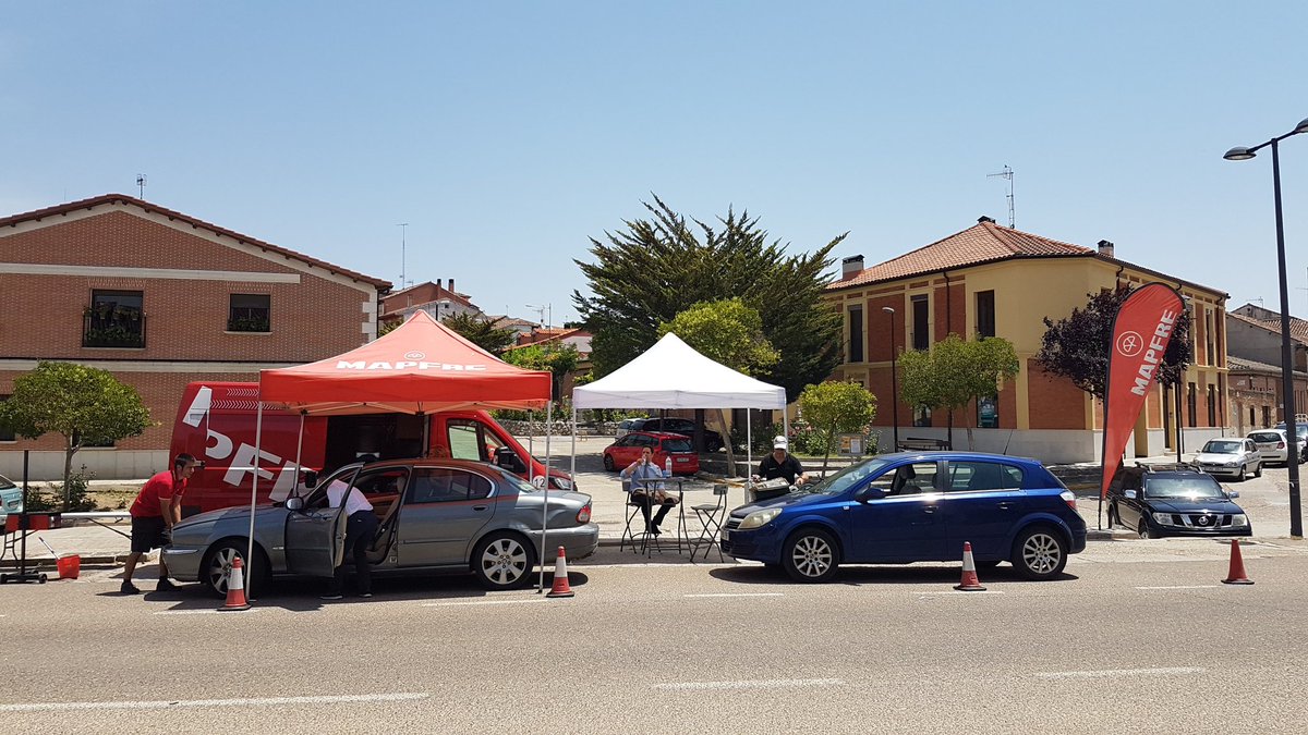 DELCAMAPFRE's tweet image. Seguimos en #Rueda #Valladolid haciendo preITV hasta las 15 horas. Es gratis! #Mapfre