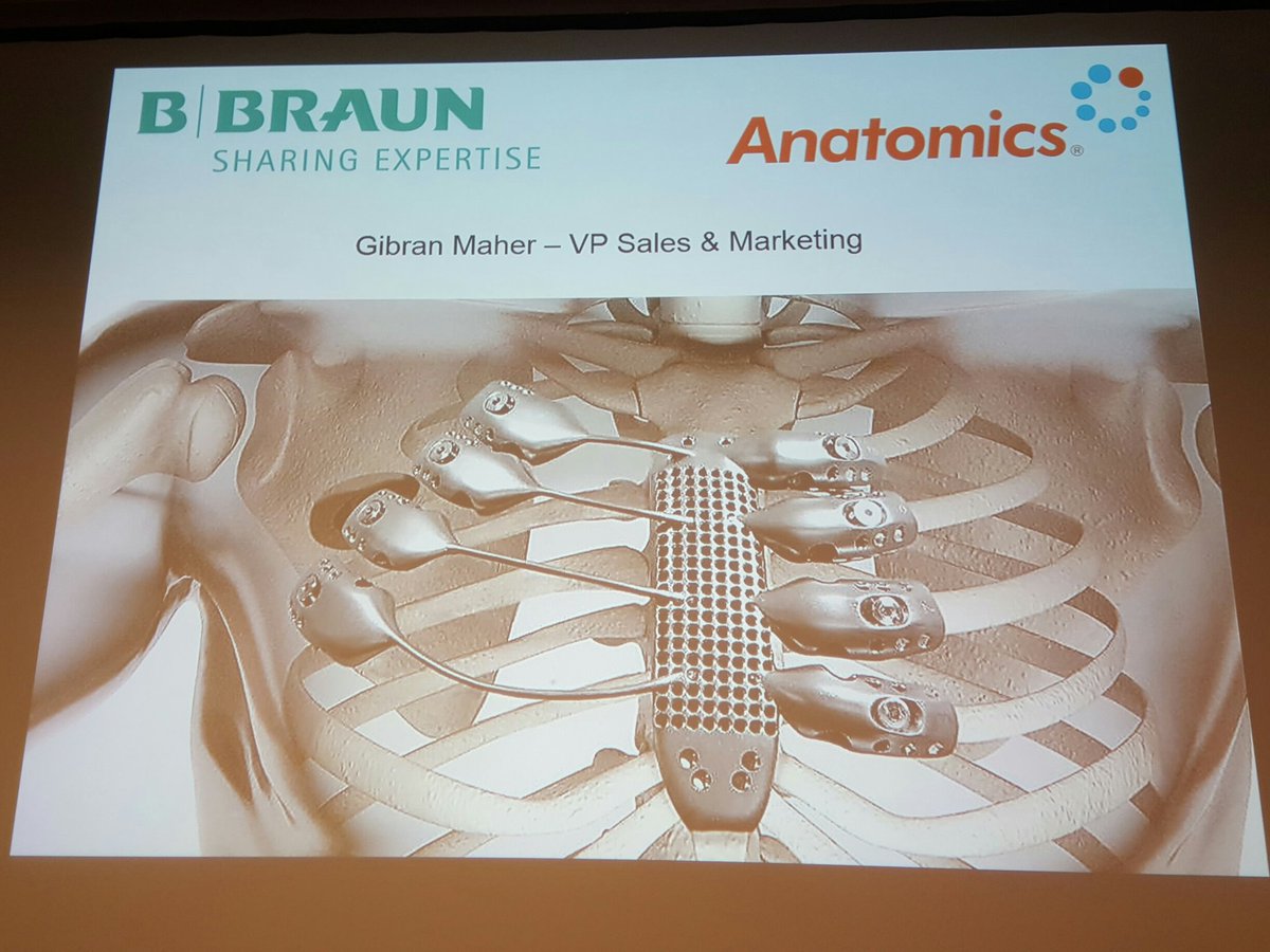 Up next in LT2:  #3D #Titanium printed implants with Gibran Maher <a href="/anatomics/">Anatomics</a> #Nspine