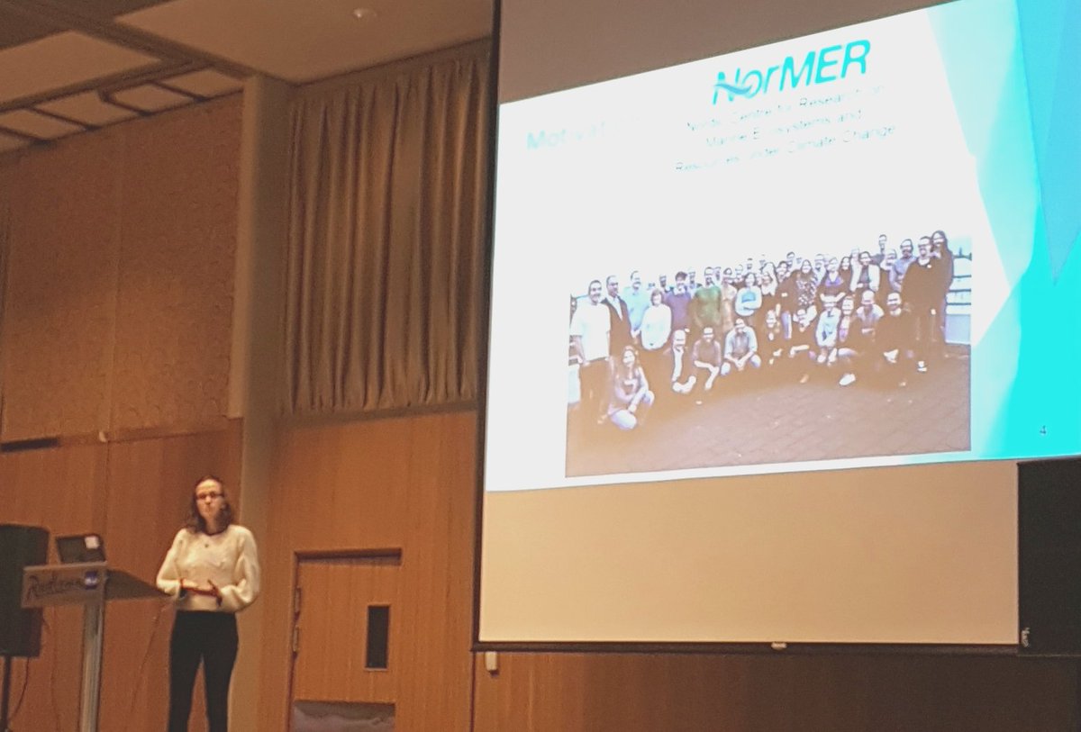 @asofiaaferreira highlights interdisciplinarity within <a href="/NCoE_NorMER/">NCoE NorMER</a> at the #ESSAS meeting in Tromsø.