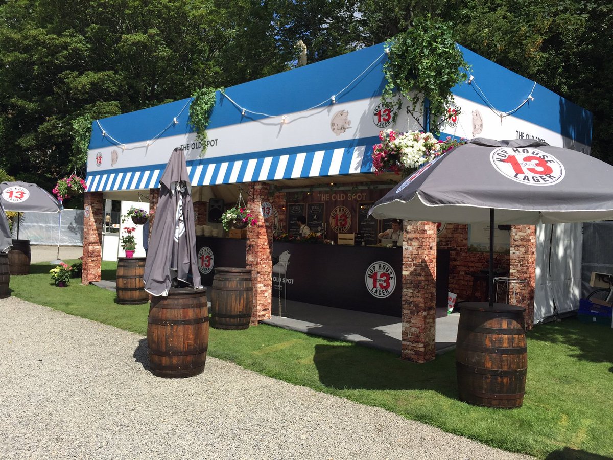 VerveLiveAgency's tweet photo. .@DiageoIreland partnered with @theoldspotdub to bring #HH13 to @TasteDublin 2017. We were delighted  to help design &amp; build their structure https://t.co/lDTYdCJs0c