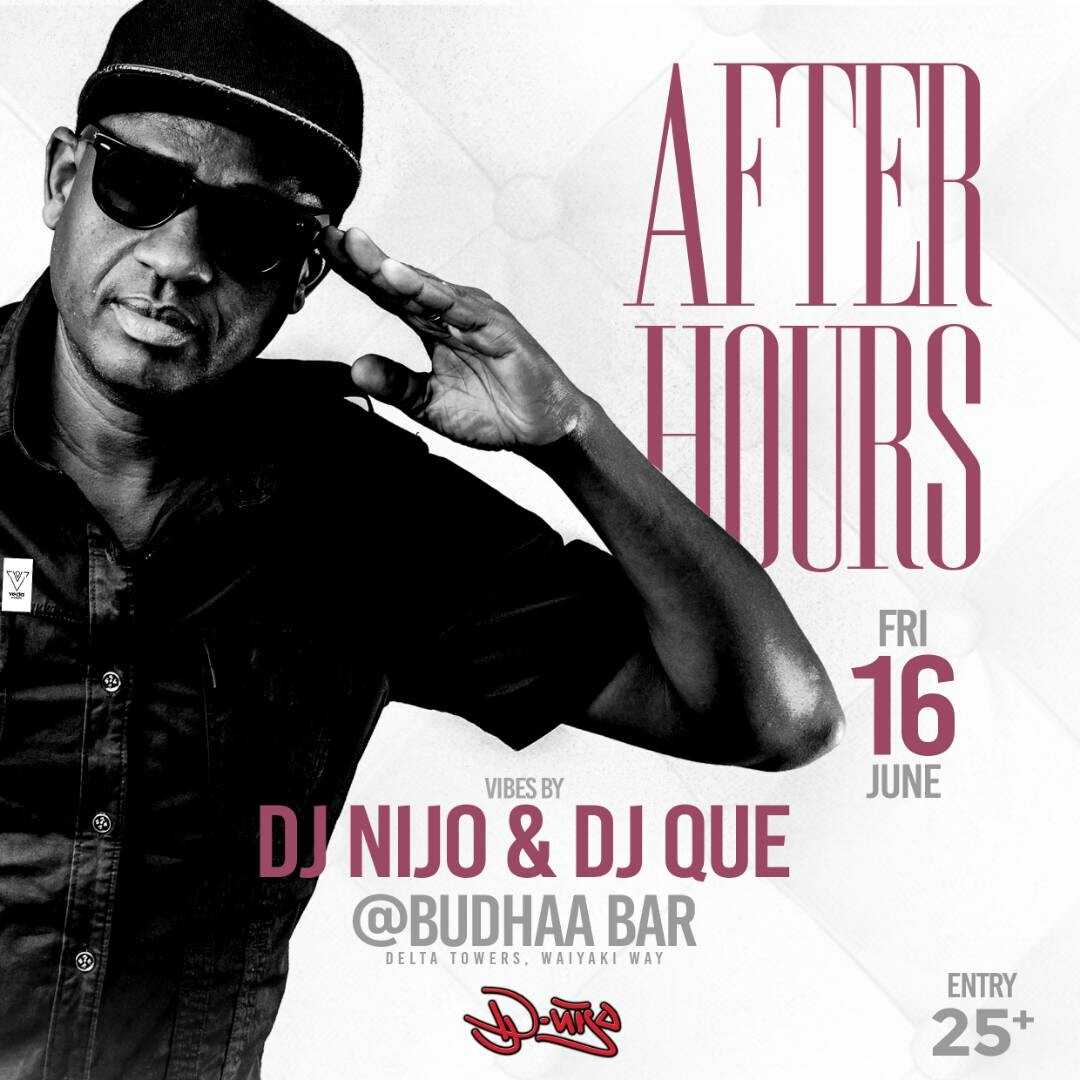 NijoDJ's tweet photo. We ON for #AfterHours @BudhaaBar tomorrow, come thru for Feel Good Music &amp; Club Hits https://t.co/We7pnuscXG