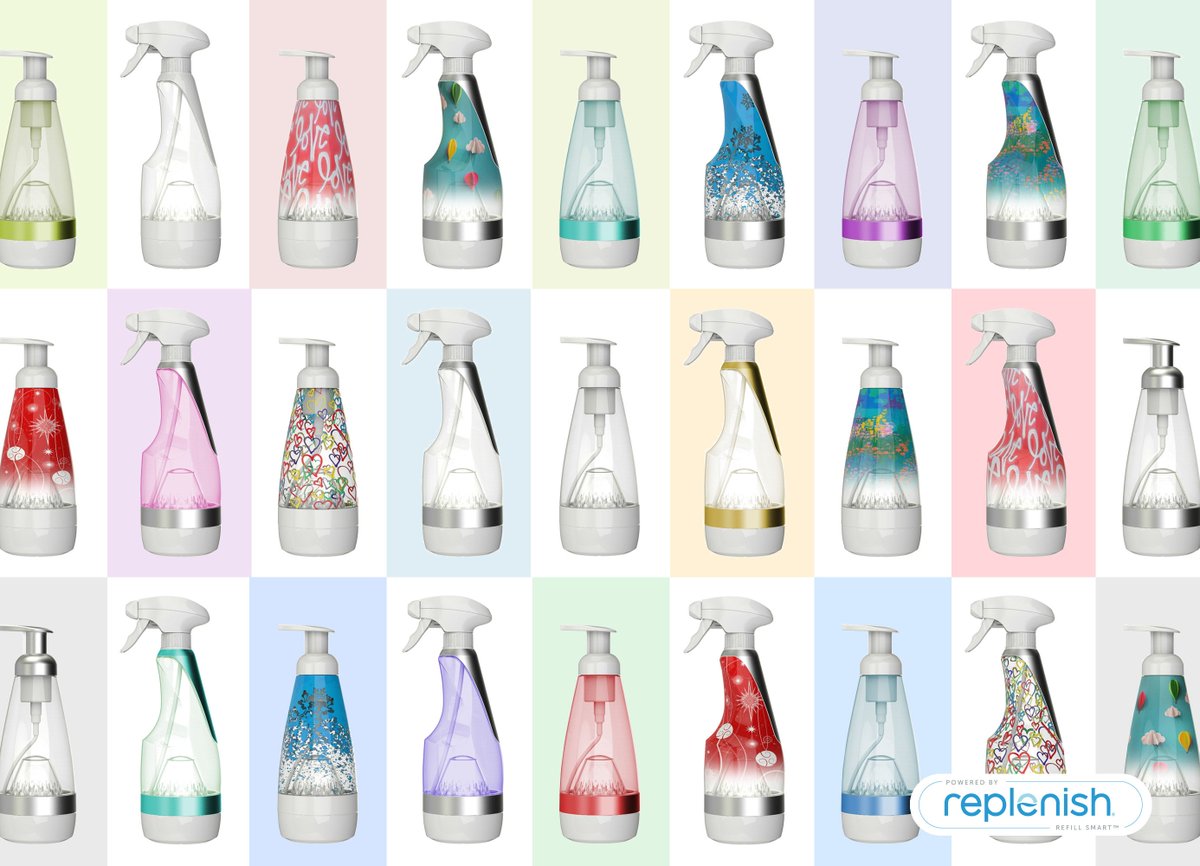 Ecommerce smart #packaging 4 liquids &amp; auto replenishment app to demo today 11am EastPack #AdvMfgExpo Center Stage booth 1676 <a href="/myReplenish/">Replenish</a>