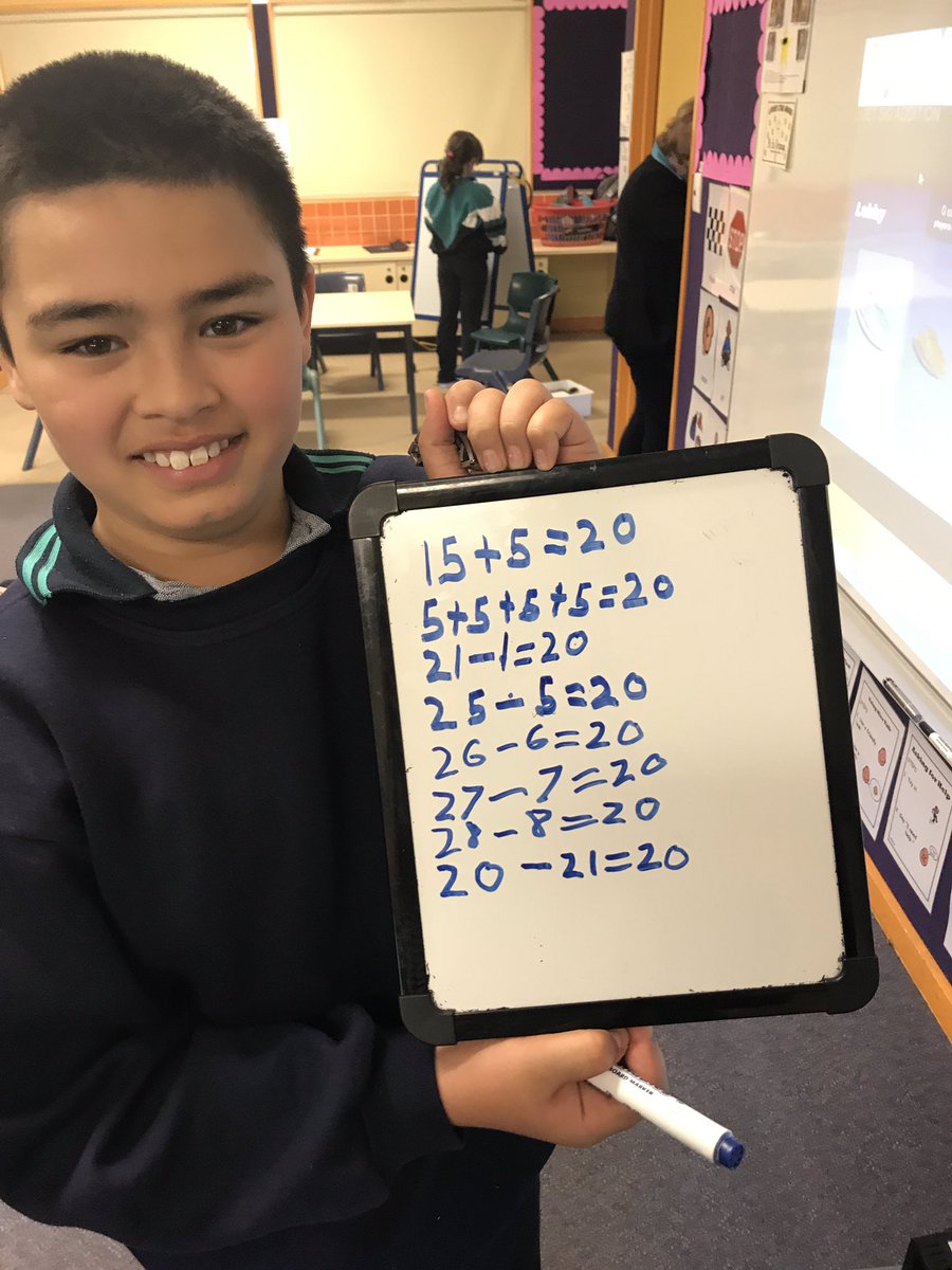 jessmith80's tweet photo. How many ways to 20? What does #TEN look like in your classroom? #supportunit https://t.co/fowY9Bkieq