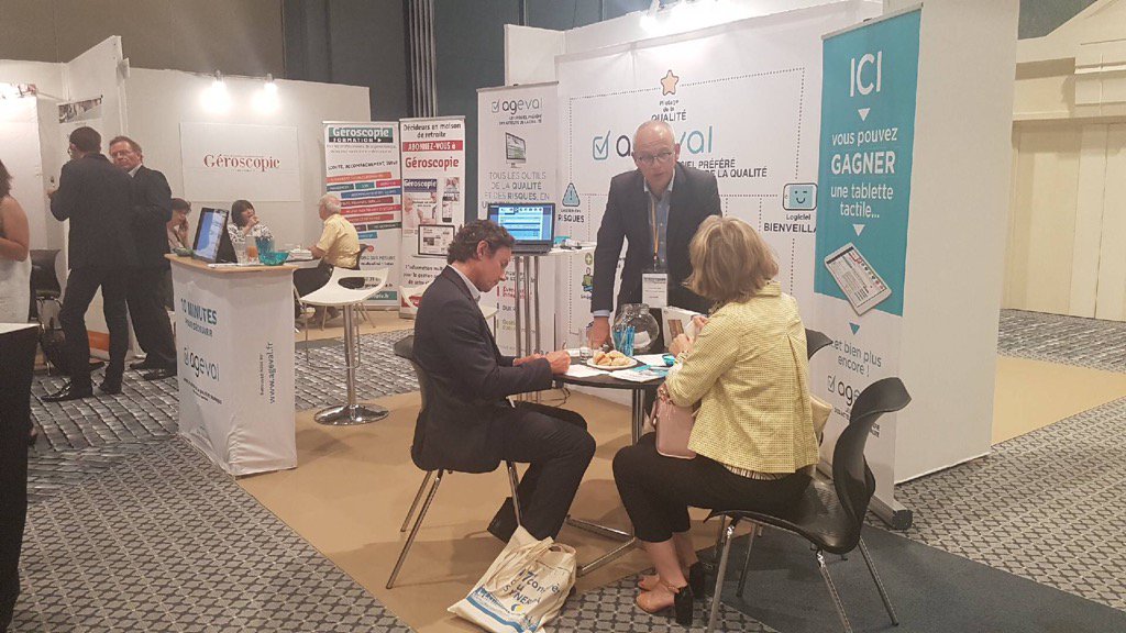 AgevalSolutions's tweet photo. #Ageval #logicielqualite est au congrès #synerpa à Deauville ! https://t.co/eQmSKbP1Kt