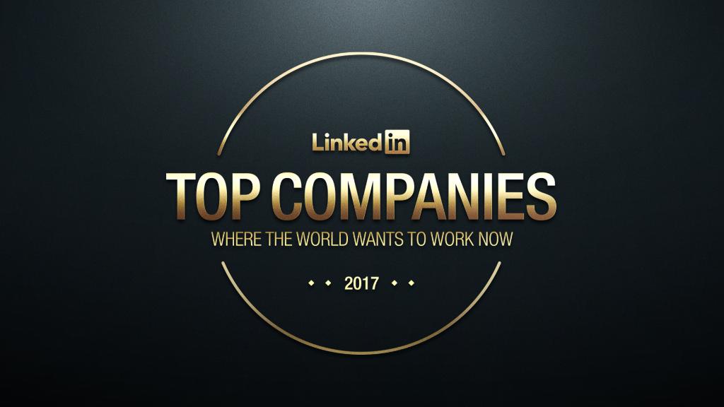 Proud to be named on LinkedIn's 2017 Global Top Companies list. spr.ly/60118meCP #LinkedInTopCompanies