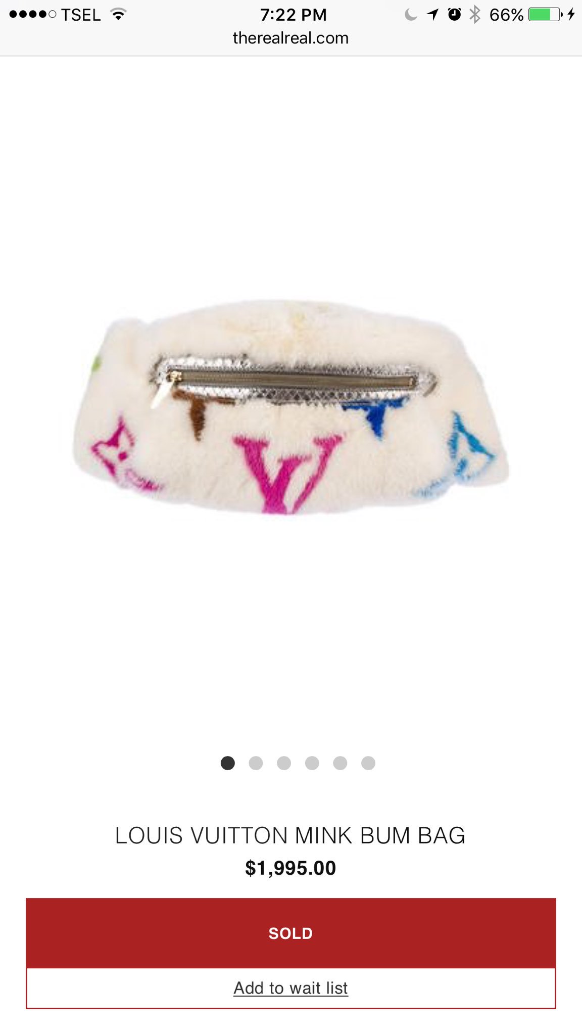 louis vuitton mink bum bag