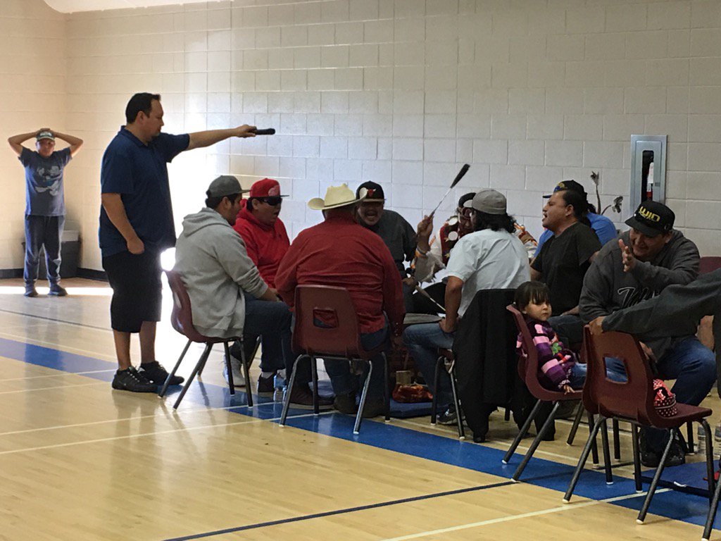 cdsmeaton's tweet image. Listening to our drummers at our #hs4 Division Pow Wow. #abed #fmnied