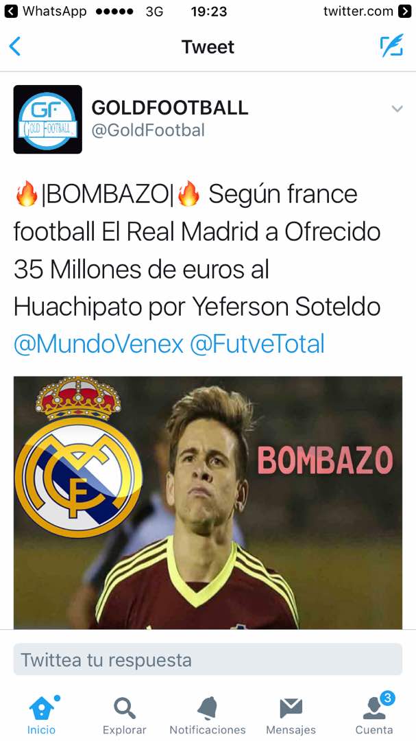 PsicolocoFutbol's tweet photo. Candidato a #LaMentiraDelAño más humo que las Bombas Lacrimógenas que lanza la GNB 🙈💨💨💨 https://t.co/re9XjNrtbe