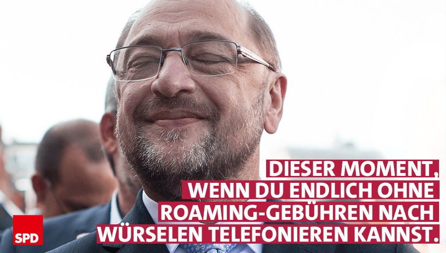 Europa wächst enger zusammen. Endlich Schluss mit #Roaming-Gebühren in der EU.