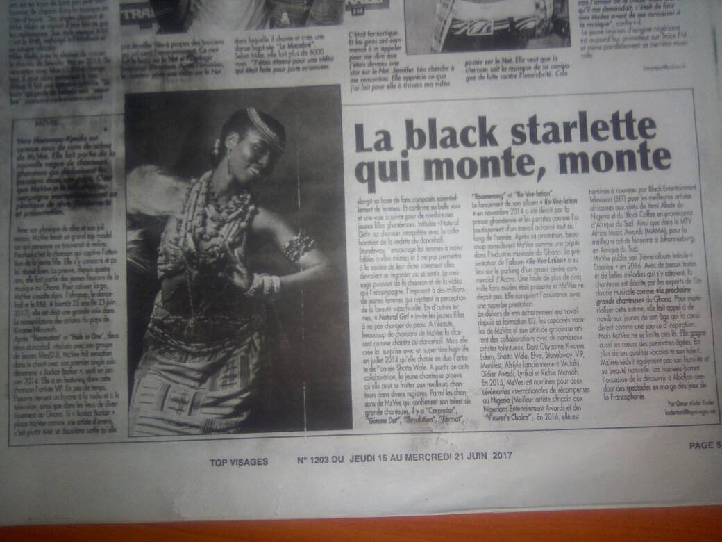mzveegh's tweet photo. Cote d'Ivoire news paper today! I love it! #onwardandupward! #daavee #werundem #ghtotheworld 🇬🇭🇬🇭 https://t.co/1kAXj2cQmE