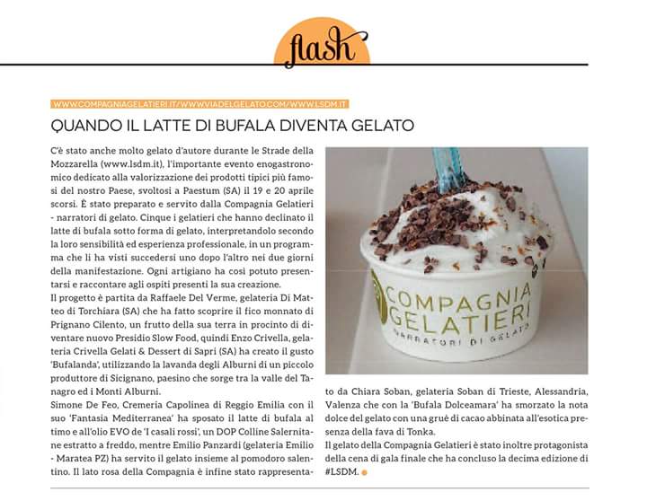 compagniagelato's tweet photo. La rivista #ilgelatiere racconta l'avventura della #compagniagelatieri a #LSDM https://t.co/gctif9008p
